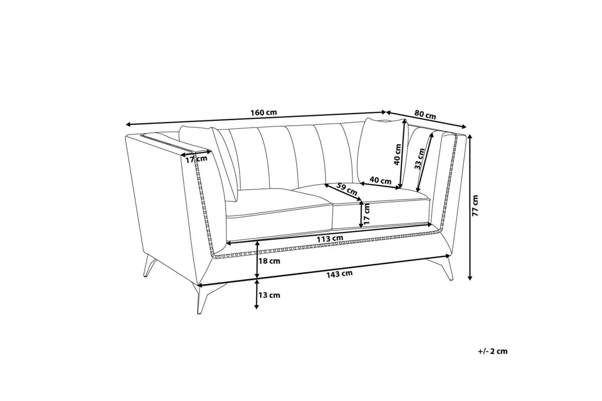 Gaula Sofa 3-seter