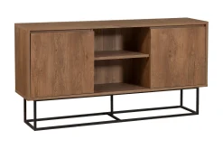 Gangbord|Avlastningsbord-Gawlow Console Sidebord 140 cm Svart