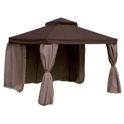 Byggesett Uterom|Lagringshus & Boder-Gazebo HOME4YOU brun