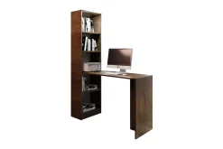 Kontorbord-Gdeide Skrivebord 50x125 cm Mørkt asketre