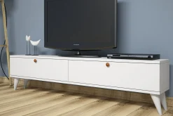 Tv-Benk & Mediabenk-Gersby TV-Benk 160 cm Hvit