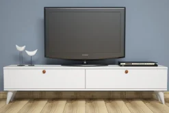 Tv-Benk & Mediabenk-Gersby TV-Benk 160 cm Hvit