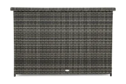 Comfort Garden Gigant vanntett puteboks XL for utendørs bruk – Oppbevaringsboks i kunstrotting (B150xD90xH101 cm)