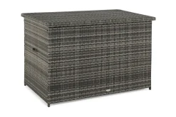 Comfort Garden Gigant vanntett puteboks XL for utendørs bruk – Oppbevaringsboks i kunstrotting (B150xD90xH101 cm)