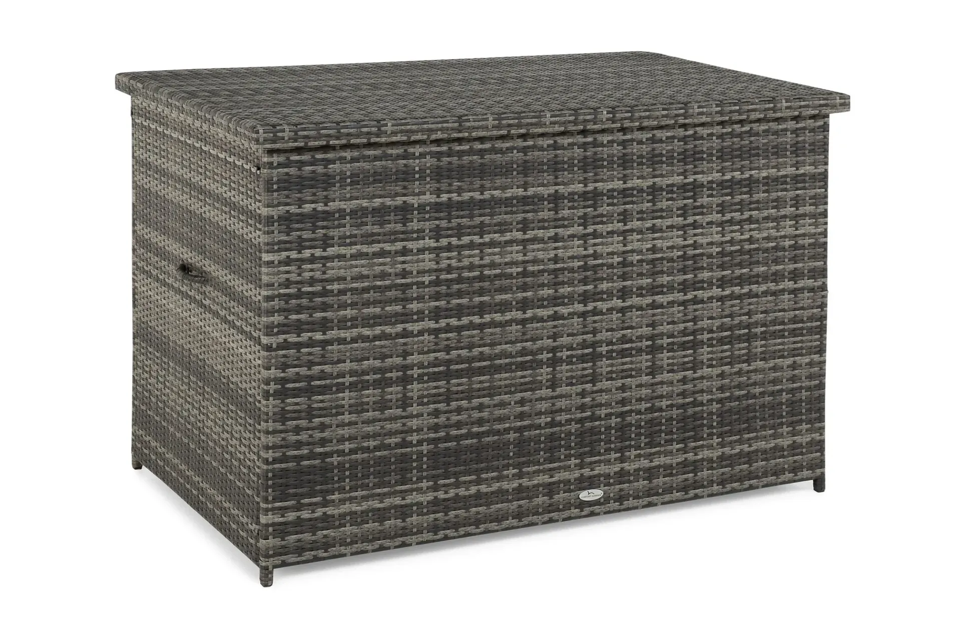 Comfort Garden Gigant vanntett puteboks XL for utendørs bruk – Oppbevaringsboks i kunstrotting (B150xD90xH101 cm)