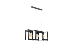 Kjøkkenlampe-Giorri Taklampe Rund Svart