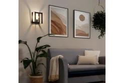 Nattbordslampe-Giorri Vegglampe med Arm Svart