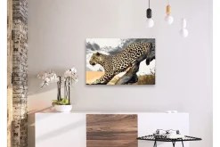 Male Selv-Gjør-det-selv-maleri Cheetah 60x40 cm
