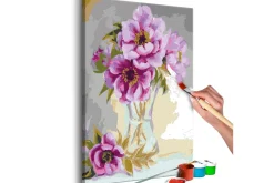 Male Selv-Gjør-det-selv Maleri Flowers In A Vase 40x60 cm