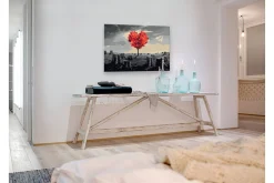 Male Selv-Gjør-det-selv-maleri Heart-Shaped Tree 60x40 cm