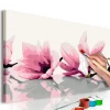 Male Selv-Gjør-det-selv-maleri Magnolia Hvit 60x40 cm