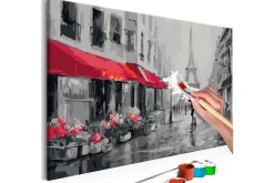Gjør-det-selv-maleri Regnfull Paris 60x40 cm