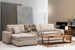 Hjørnesofa-Gladfield Divansofa 3-seters Beige