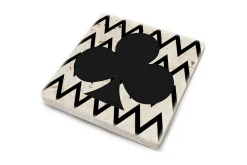 Borddekorasjon & Bordpynt|Glassbrikker-Glassunderlag 4-pk Flerfärgad