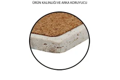 Borddekorasjon & Bordpynt|Glassbrikker-Glassunderlag 4-pk Flerfärgad