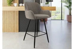 Barmøbler|Barstoler-Glenarm Barstol Beige/Svart