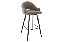 Barmøbler|Barstoler-Glenarm Barstol Beige/Svart