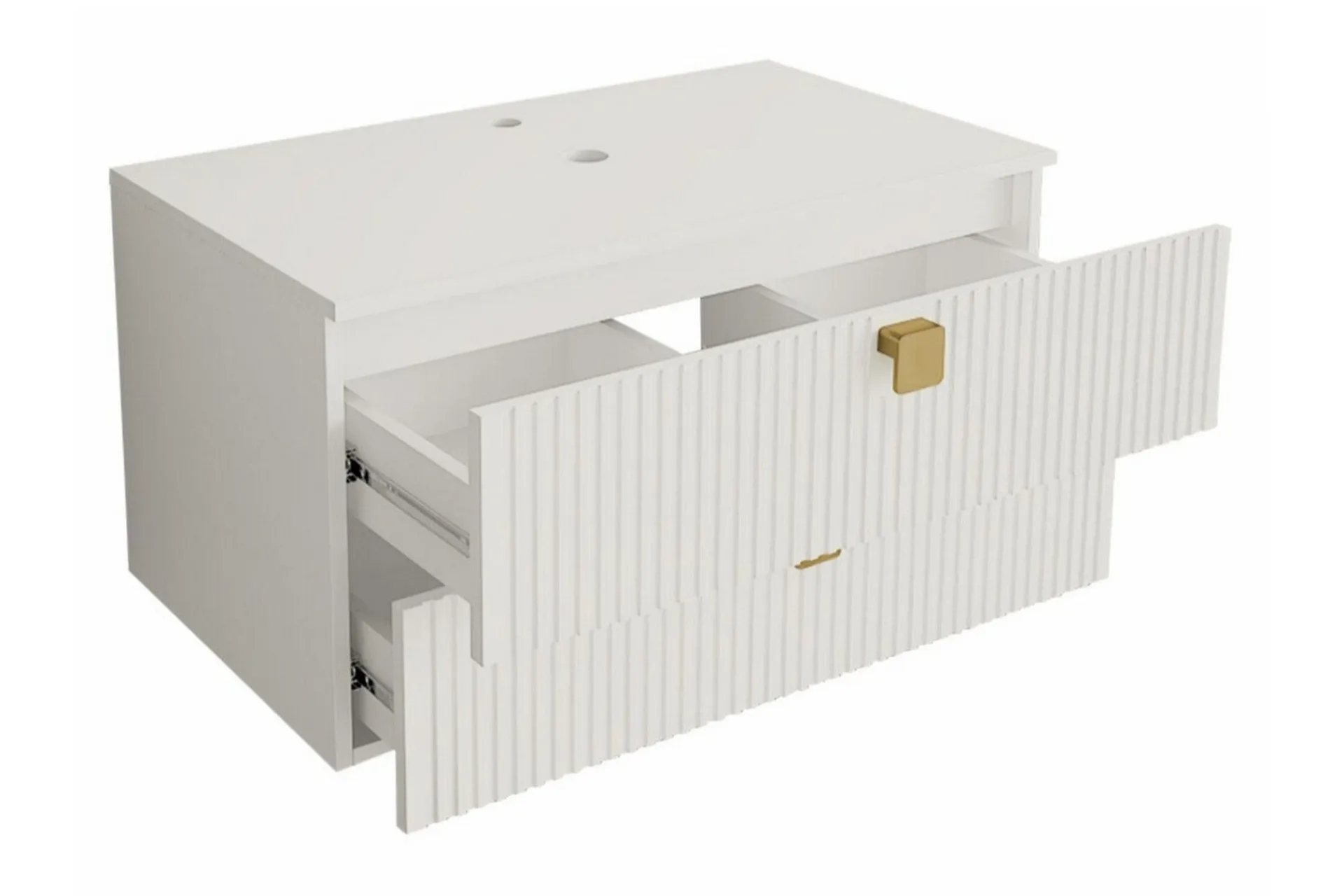 Concept 55 Baderom-Glenndale Badrumsförvaring White Hvit