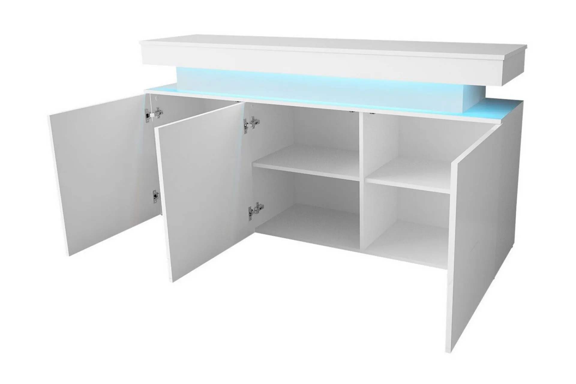 Concept 55 Skap|Oppbevaringsskap-Glenndale Highboard Hvit