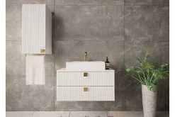 Concept 55 Baderom|Kjøkken & Vaskerom-Glenndale Høyskap Baderom 73 cm Hvit