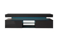 Concept 55 Tv-Benk & Mediabenk-Glenndale TV-skåp 190 cm Svart