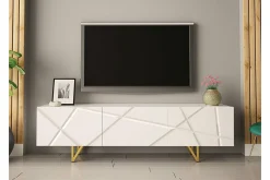 Concept 55 Tv-Benk & Mediabenk-Glenndale Tv-skåp 180 cm White Hvit