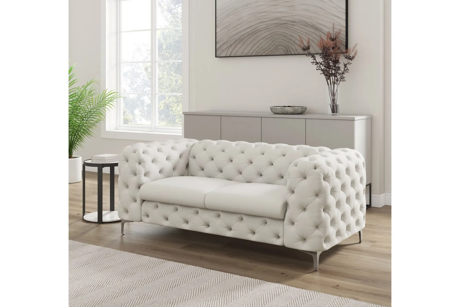 2 Seter Sofa-Glennie Sofa 2-seter Beige