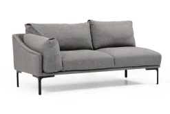 Sofa Med Sjeselong-Glenure Sofa m. Divan 4-seters Grey