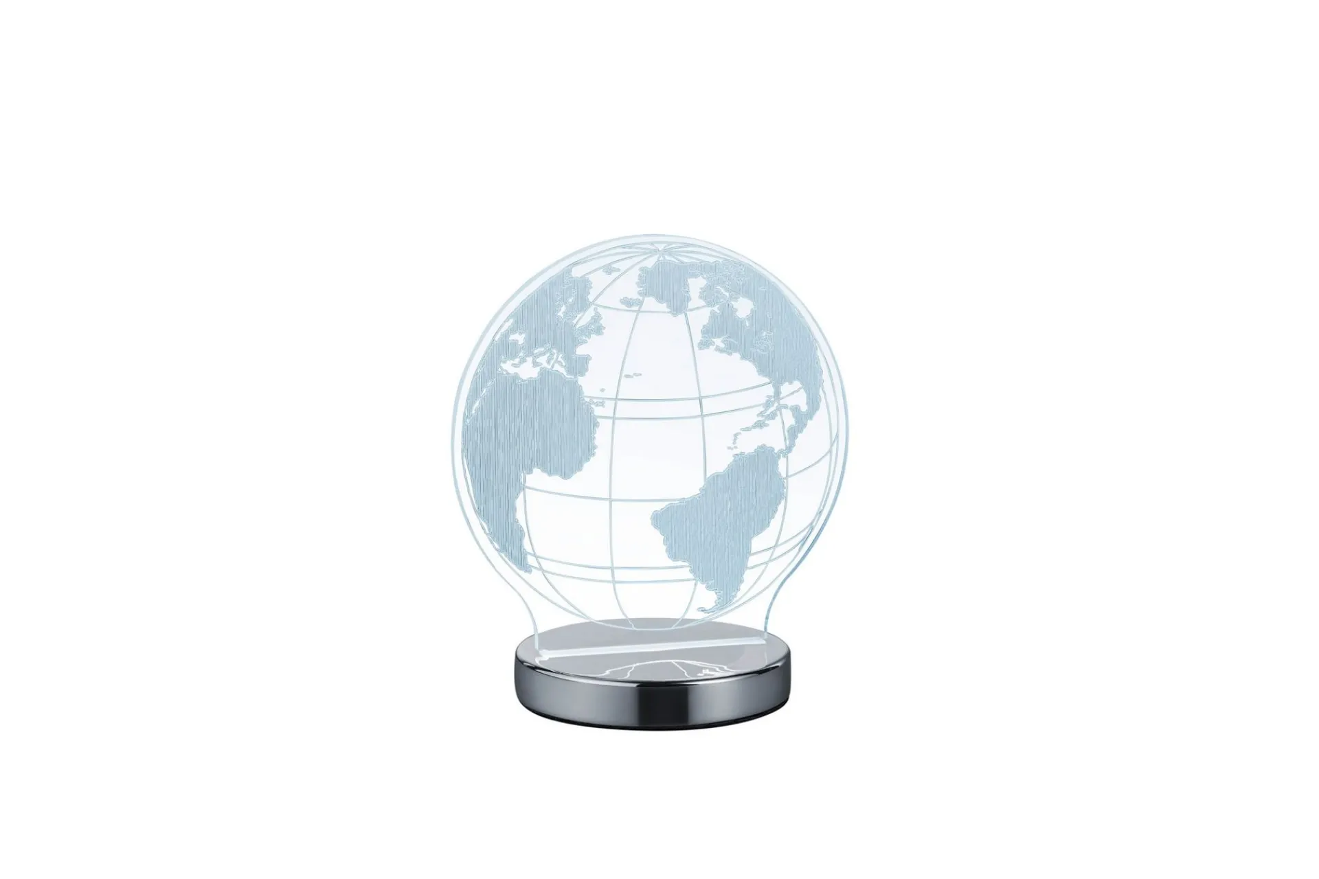 Trio Lighting Bordlampe-Globe Bordlampe LED- Krom