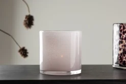 Venture Home Lysestaker Og Lykter-Glora Lyslykt 10x10 cm Lyserosa