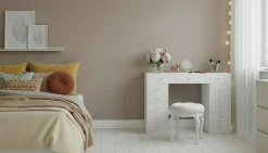 Glow Stort sminkebord – Oppbevaring med skuffer 120 cm