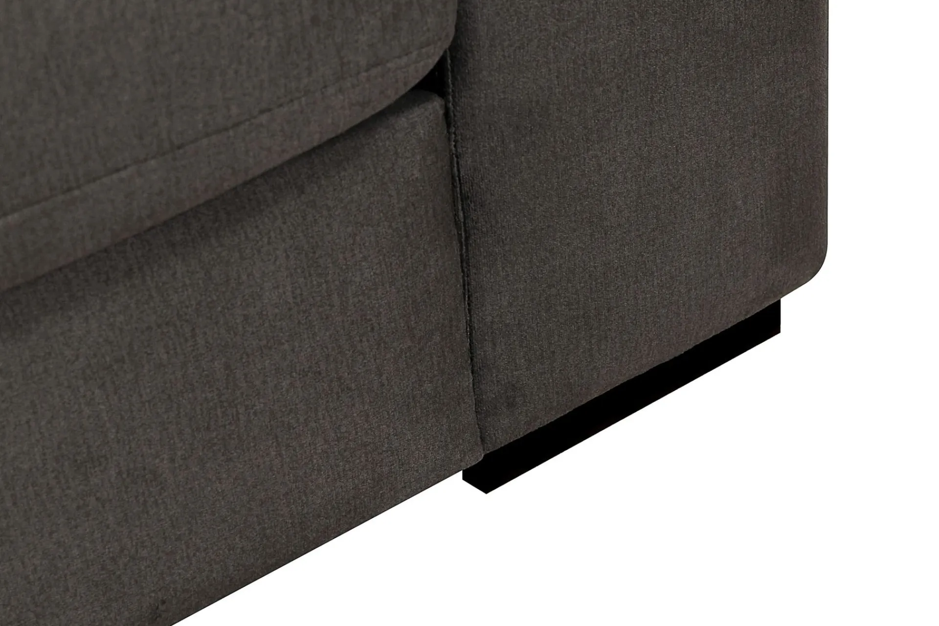 Scandinavian Choice Velour Sofa & Fløyel Sofa|Sofa Med Sjeselong-Grande 5-seters Sofa med Sjeselong Venstre Mørkegrå
