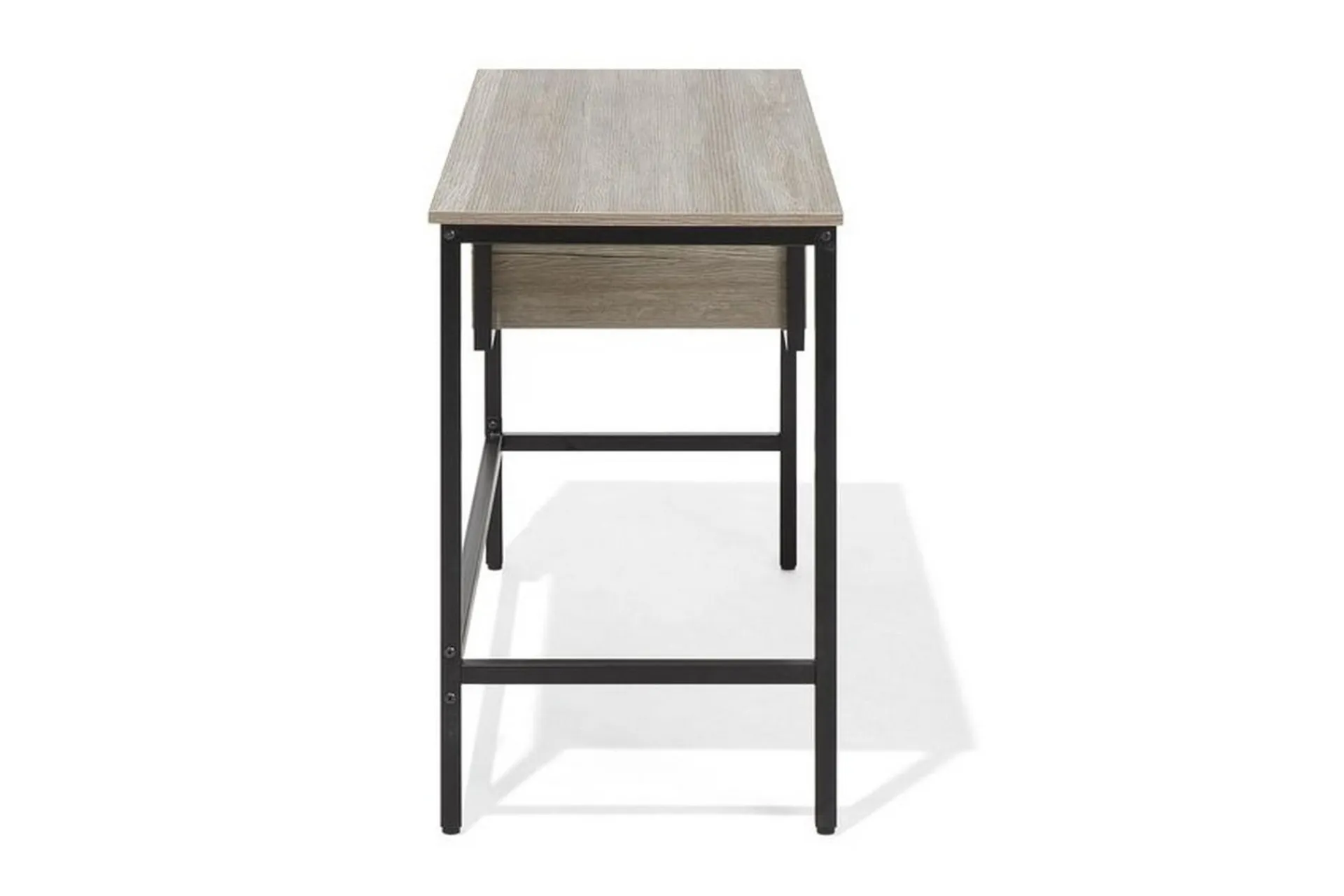 Grantha Skrivebord 120 cm med Oppbevaring 2 Skuffer