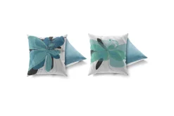 Pynteputer-Gravel Pute 43x43 cm 2-pack Svart,Hvit,Grønn