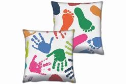 Pynteputer-Gravel Pute 43x43 cm 2-pack Flerfärgad