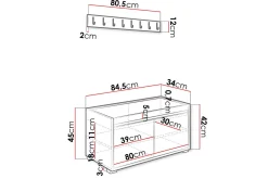 Benk-Grawis Sittebenk 2-seters Alm 3