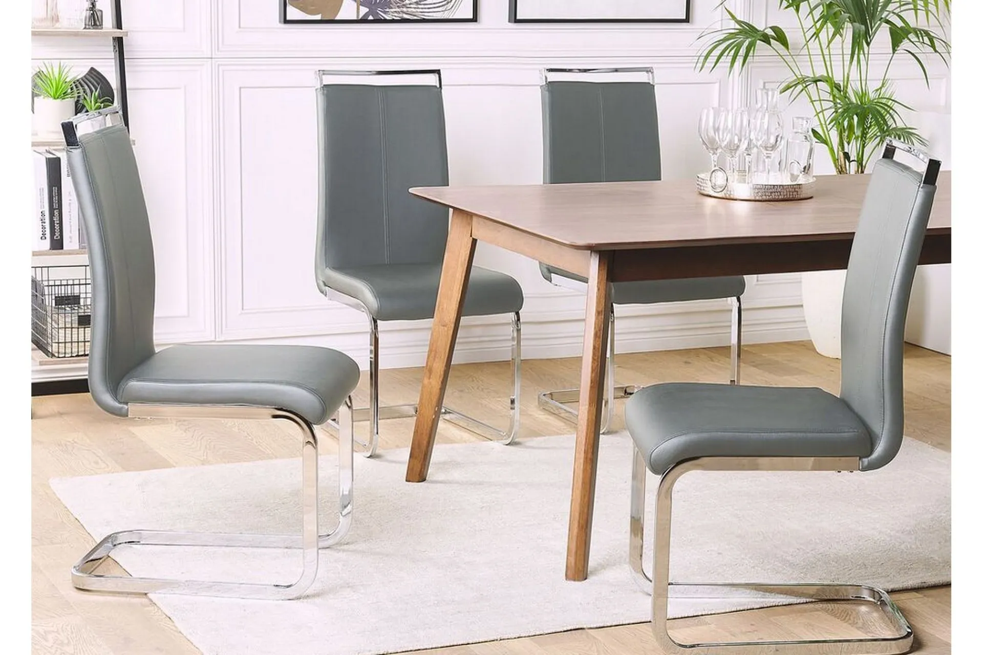 Spisestoler & Kjøkkenstoler-Greedin Dining Spisestol 2- pk Grey