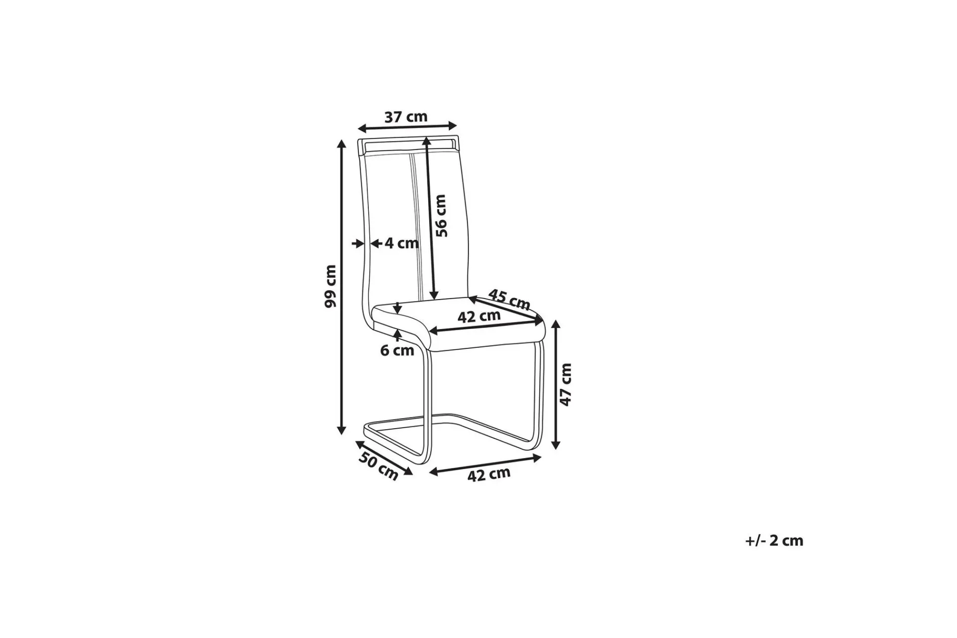 Spisestoler & Kjøkkenstoler-Greedin Dining Spisestol 2- pk Grey