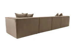 Gregor Sofa med Sjeselong 4-seter