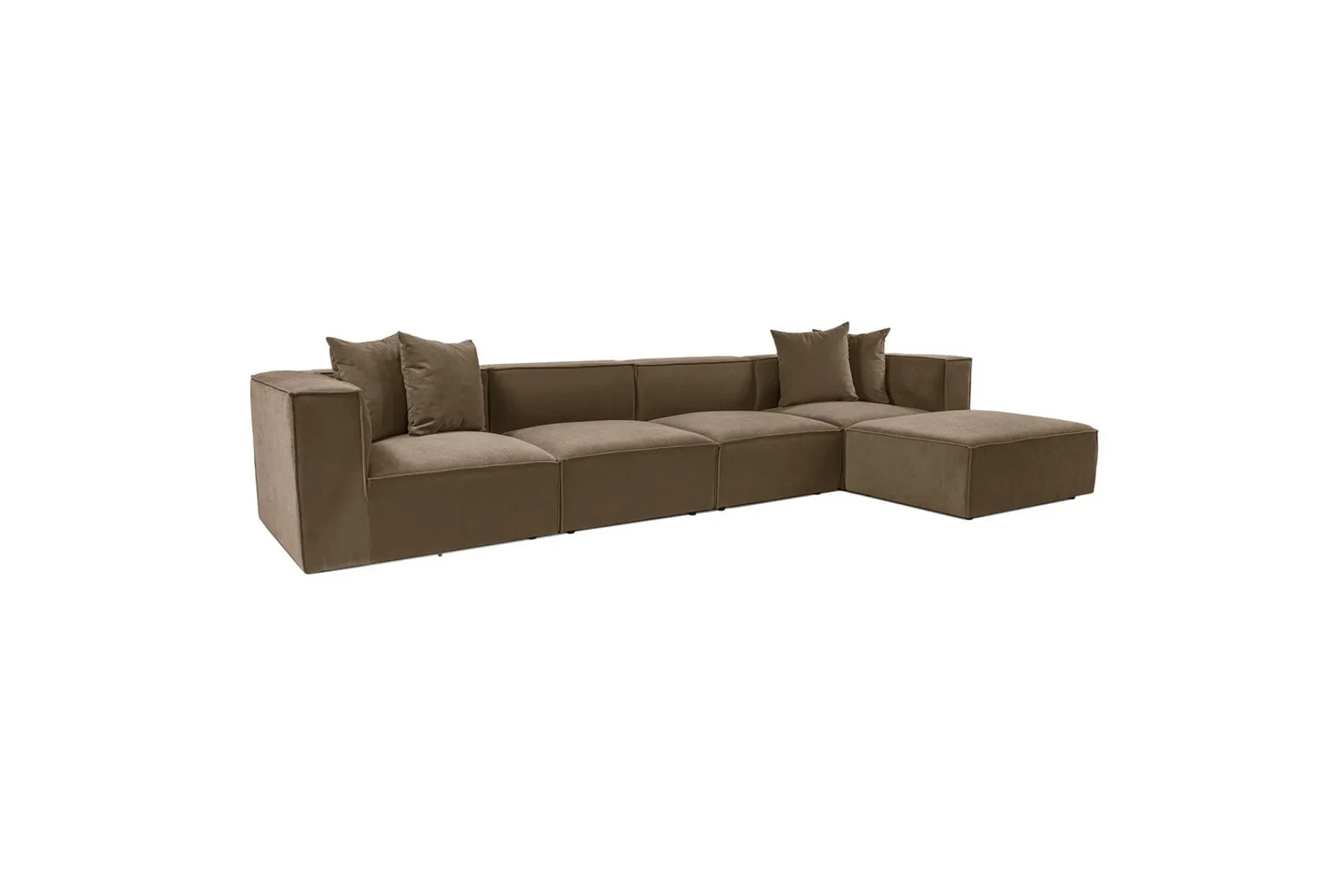 Gregor Sofa med Sjeselong 4-seter