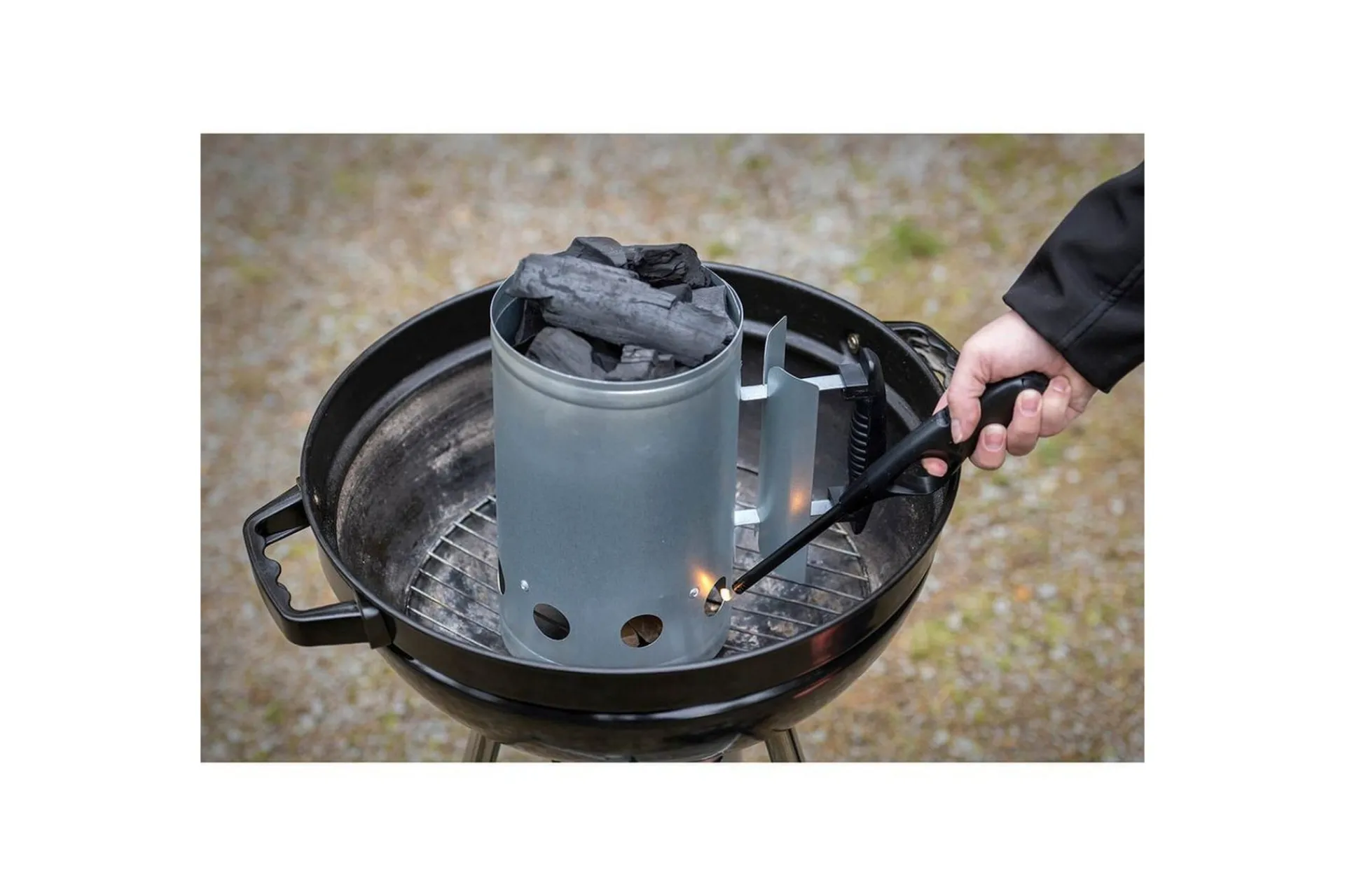 Mustang Grilltenner Chimney Starter Kol