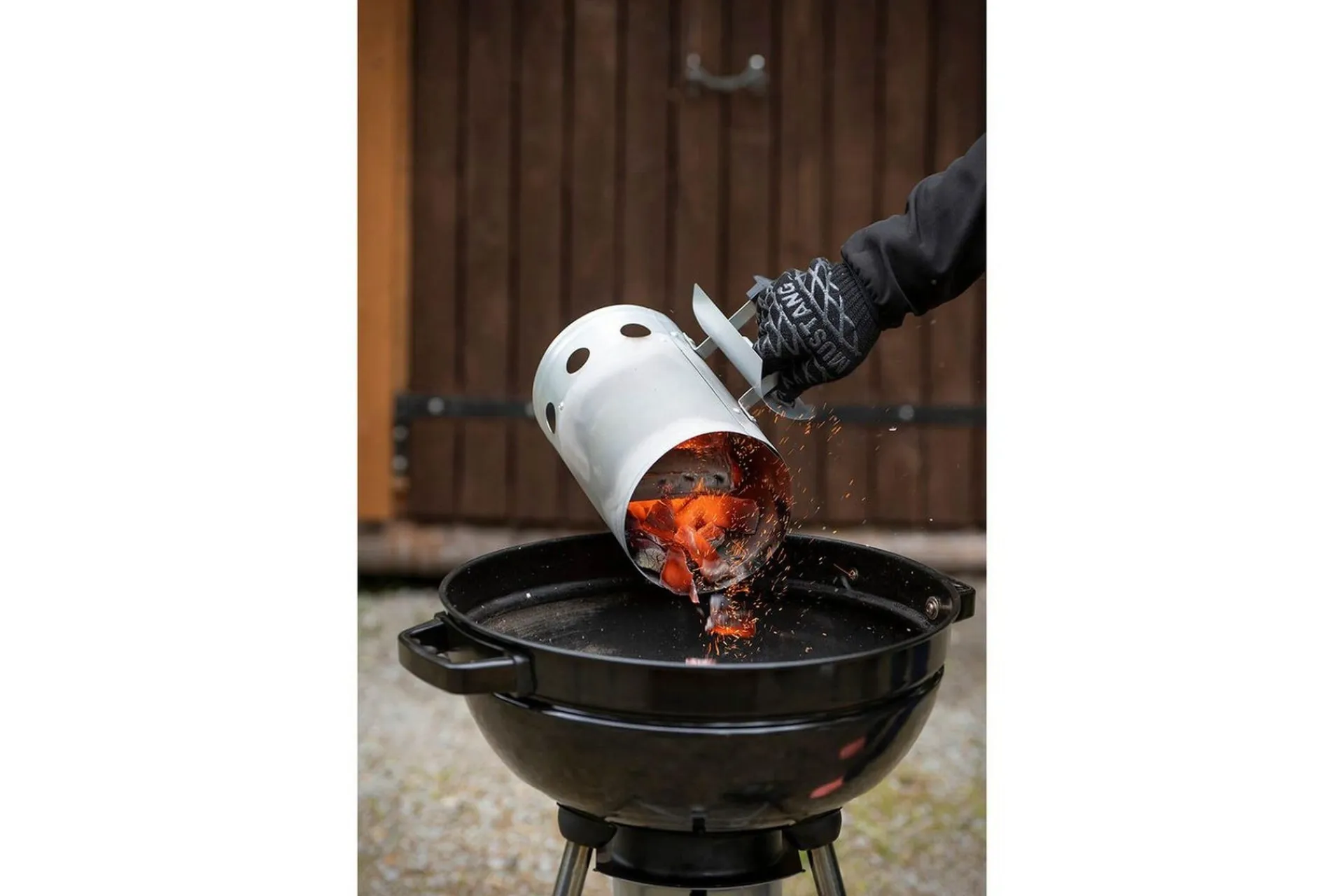 Mustang Grilltenner Chimney Starter Kol