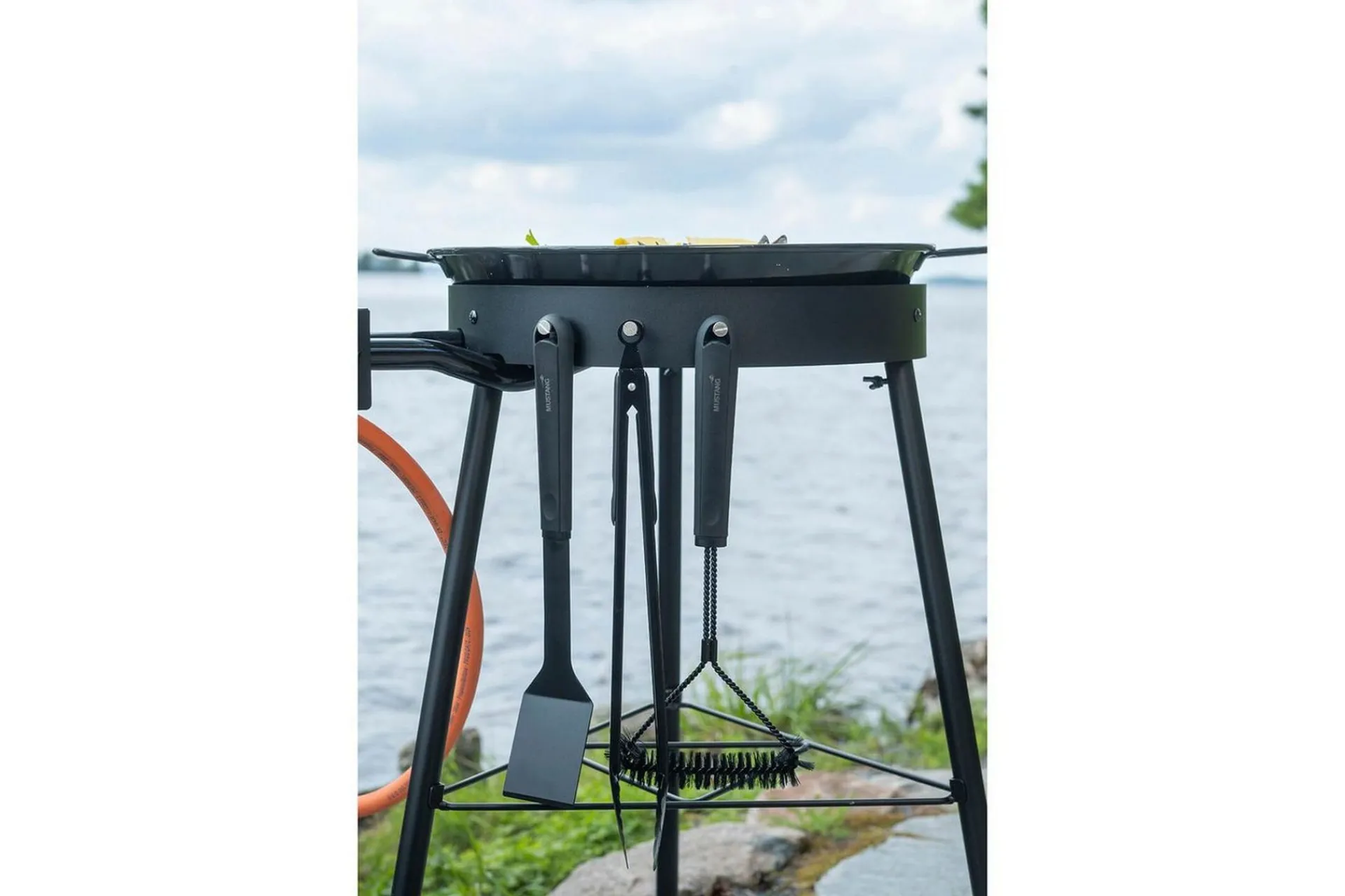 Mustang Grillverktøysett Black Line 3 Deler