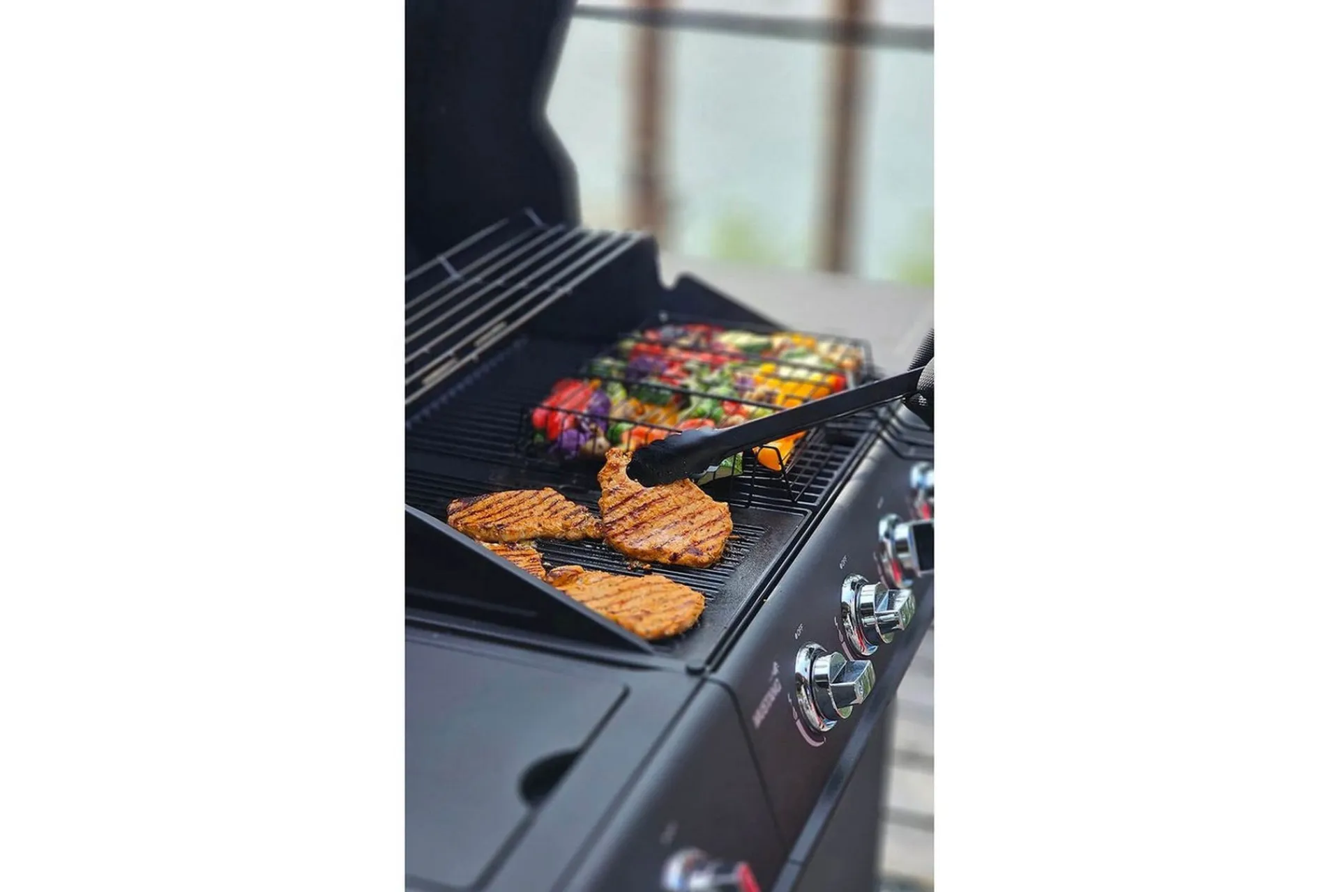 Mustang Grillverktøysett Black Line 3 Deler