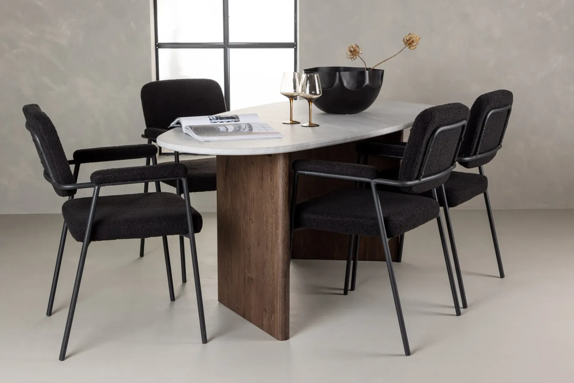Venture Home Spisebord & Kjøkkenbord-Grönvik Spisebord 90 cm Lysegrå
