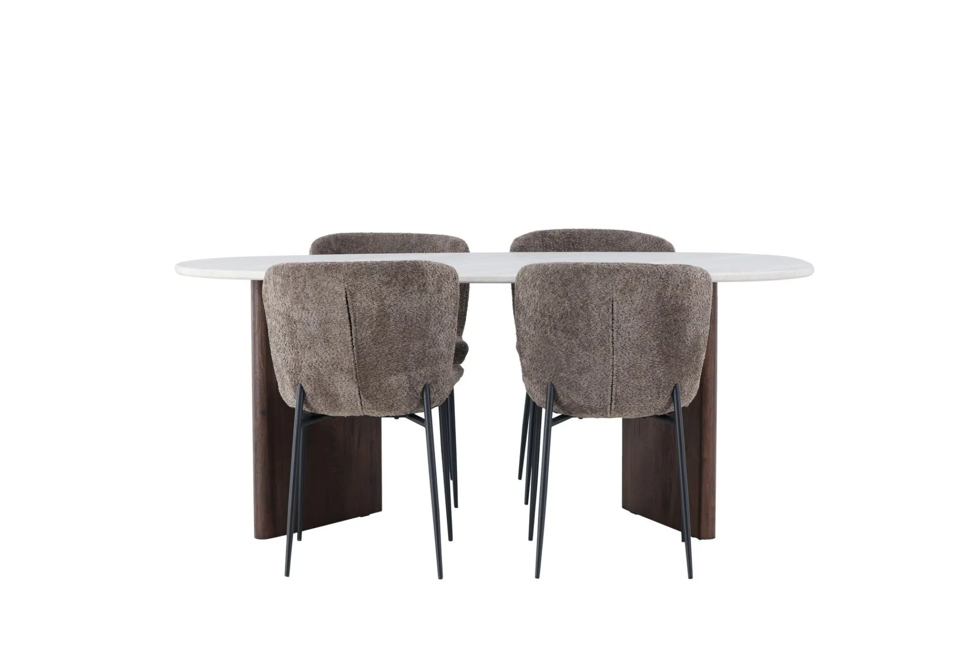 Venture Home Grönvik Spisegruppe 180 cm Oval med 4 Modesto Stoler