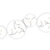 Trio Lighting Groovy LED-Taklampe 4-os Matthvit/Krom