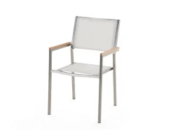 Spisegrupper Hage-Grosseto Hagegruppe Med Bord + Stoler 6 stk Grey