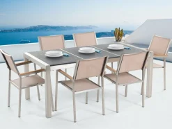 Grosseto Hagemøbel 1 Bord + 6 Stoler