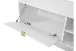 Tv-Skap|Tv-Benk & Mediabenk-Gudelia TV-benk 182 cm Svart